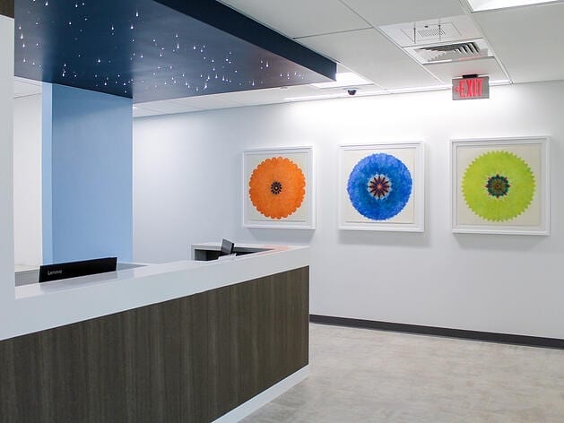 Budgeting for Art Art in Hospital Reception Area