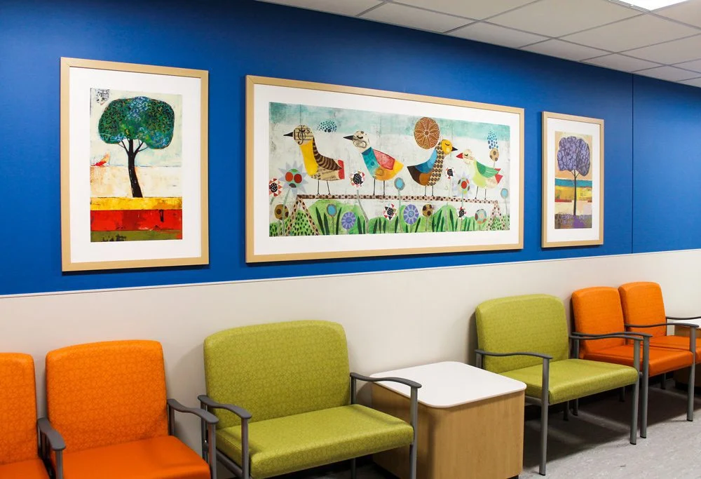 Colorful Children's Art on SINTRA Board