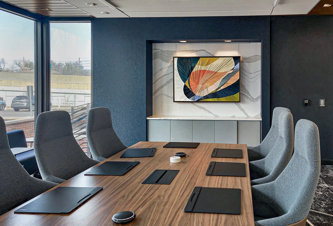 art in conference room