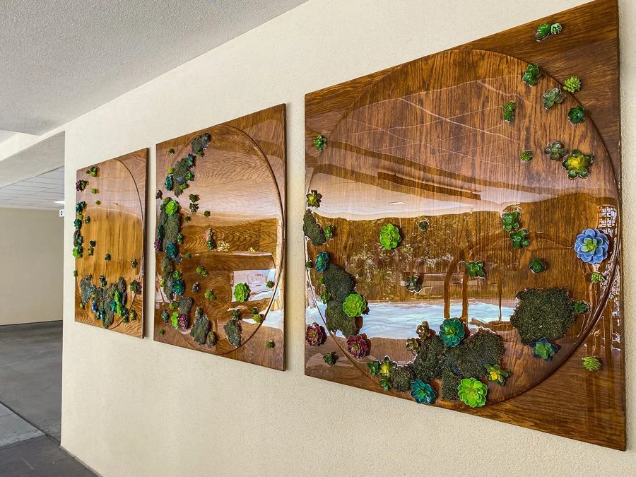 Commissioned resin art