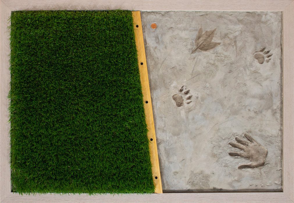 solera-tactile-art-photo-concrete-grass Sensory wall panels for dementia encourage memory care residents to touch familiar textures and reflect on meaningful past experiences.