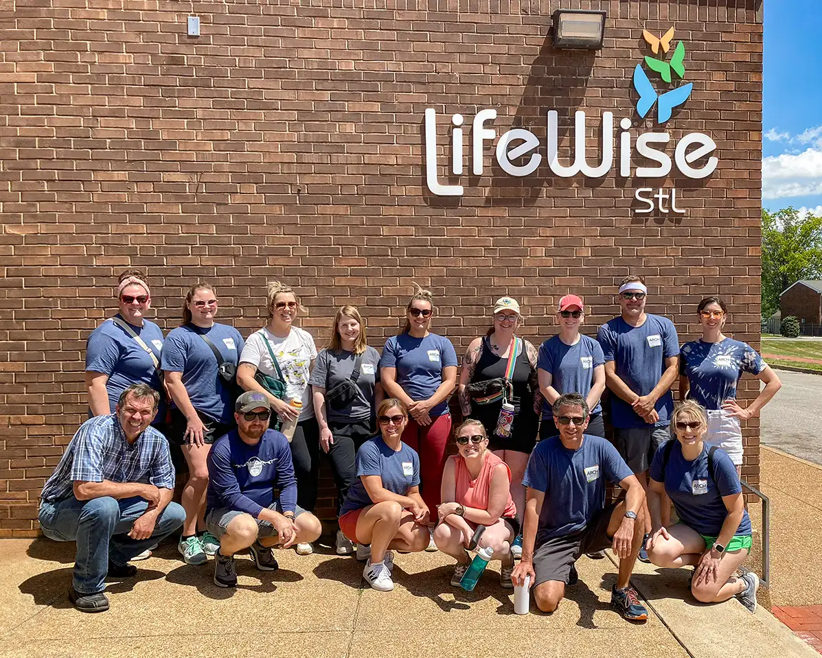 ARCH Volunteers with LifeWise STL
